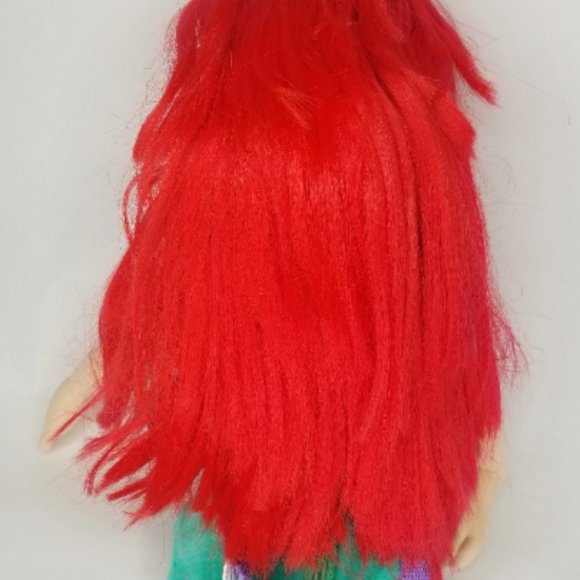 Rare Vintage Ariel Plush Backpack The Little Mermaid Disney 90s - Picture 7 of 10